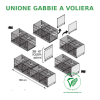 KIT TRASFORMAZIONE IN VOLIERA GABBIA COVA 60 - 90 E 120 - foto 1