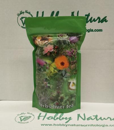 Herbs liver tea for birds