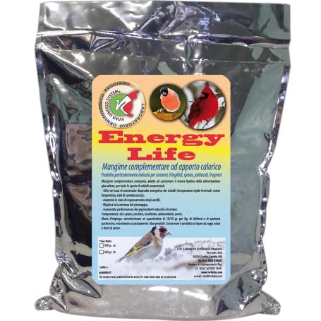 Unifeed ENERGY LIFE apporto calorico - Laboratorio Ornitologico Reggiano
