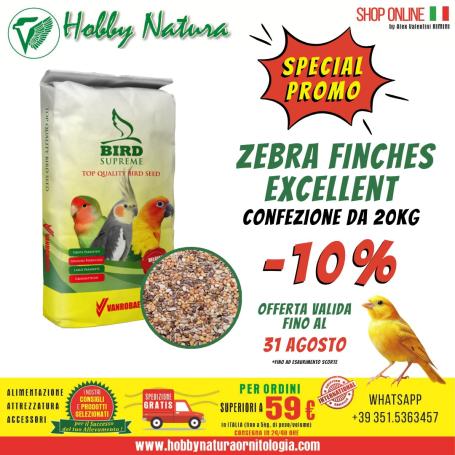 Zebra Finches Excellent Bird Supreme - miscela per diamanti mandarini