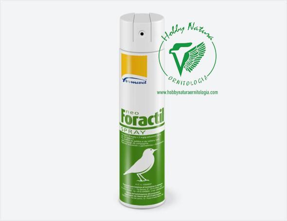 Neo Foractil spray against mites, fleas and lice for birds