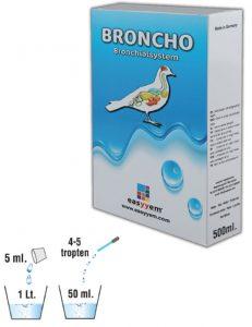 BRONCHO supporto sistema bronchiale uccelli