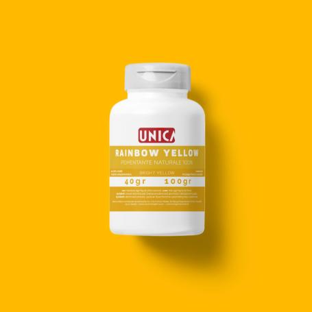 UNICA RAINBOW YELLOW pigmentante giallo naturale 100% per uccelli
