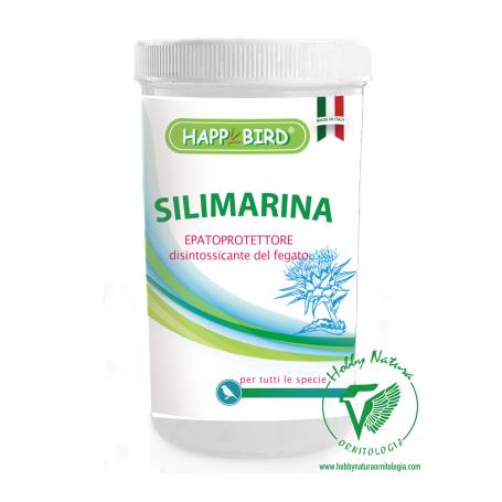 SILIMARINA Polvere epatoprotettore disintossicante del fegato per uccelli