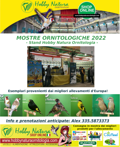 Mostre Ornitologiche 2022 con stand Hobby Natura Ornitologia
