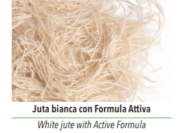 WHITE JUTE-COTTON with active formul for canaries