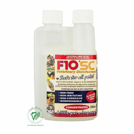 F 10 SC concentrated professional disinfectant