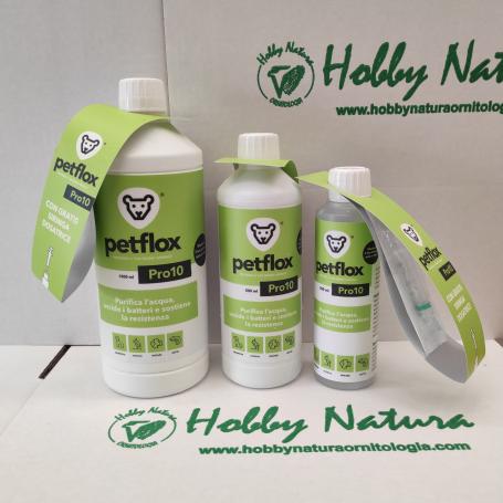 Petflox Pro10 antibatterico per uccelli