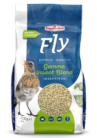 GEMME INSECT  BLEND  extruded food for insectivorous birds.