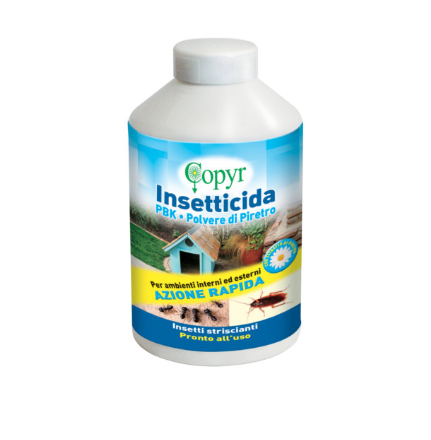 Natural insecticide based on pyrethrum powder