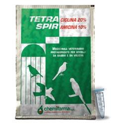 TETRAcicline 20% SPIRamycin 10% treatment of respiratory and intestinal diseases