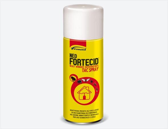 Neo FORTECID TAC SPRAY Plus Reset Ambienti Autosvuotante insetticida per allevamenti