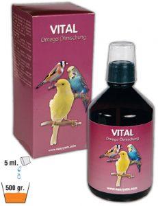 VITAL Omega oil increases the vitality of birds