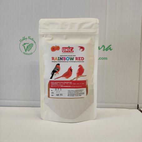 UNICA RAINBOW RED natural pigmentation 100% for birds