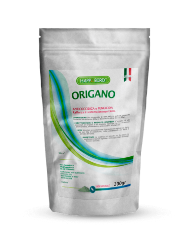 ORIGANO Olio Essenziale in polvere con azione antimicrobica, antibatterica, anticoccidica e fungicida